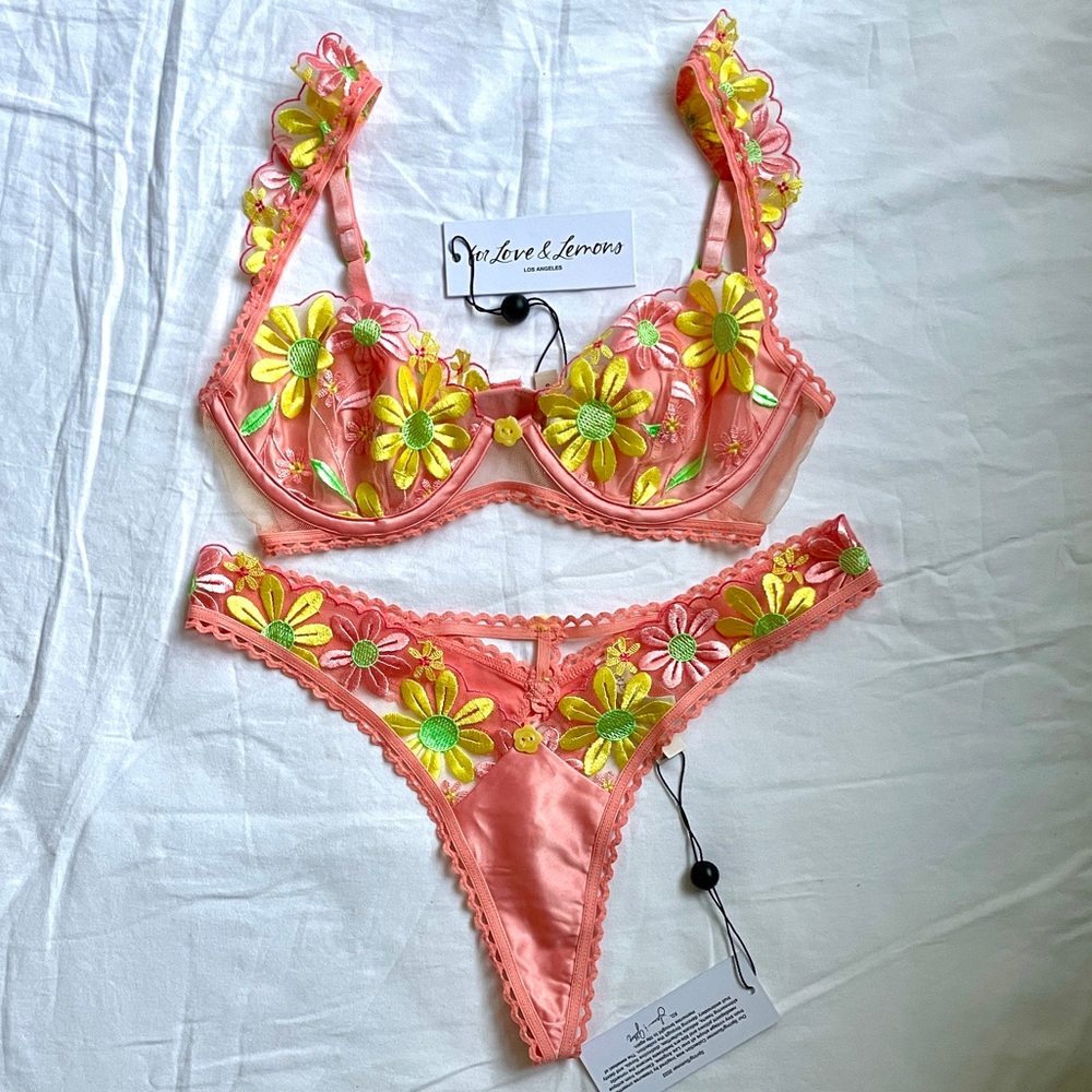 Daisy Jane Lingerie Set Size S | For Love and Lemons x Victoria’s Secret